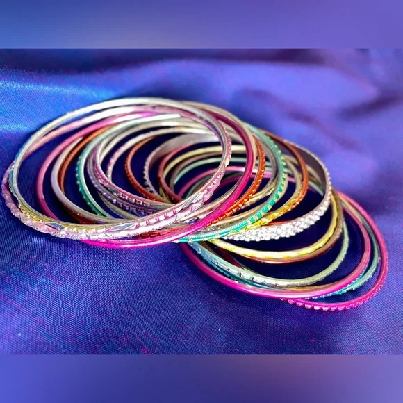 Multi Coloured Bracelets - Picture 3 of 6